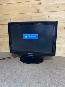 Samsung LE19R86BD 19" TV HD LCD Freeview With Stand - No Remote Black - Picture 1 of 6