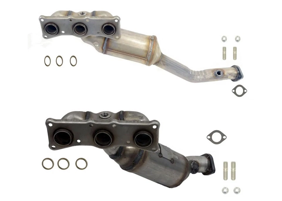 Convertidores catalíticos delanteros y traseros para BMW 328i 2007 2008 2009 2010 2011 2012 Foto 1 de 4