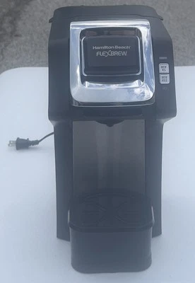 Hamilton Beach FlexBrew Single-Serve Coffee Maker Black & Silver - Image 1 of 3
