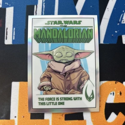 2022 Topps Chrome Star Wars: The Mandalorian CC-5 Comic Book Artwork Refractor - Image 1 of 2