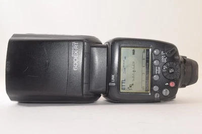 CANON SPEEDLITE 600EX-RT STROBE HIGH GUIDE NUMBER OF 60 FOR PARTS NOT WORKING - Image 1 of 4