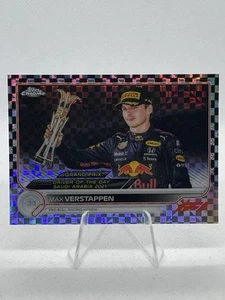 2022 Topps Chrome Formula 1 - Checker Flag Refractor #192 - Max Verstappen - Bild 1 von 2