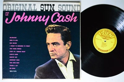 JOHNNY CASH Original Sun Sound Of Johnny Cash SUN LP VG+ 1st press - Image 1 of 2