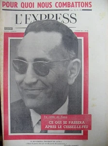 ALGERIE BEN KHEDDA HITLER COMMENT L'ALLEMAGNE EST DEVENUE FOLLE L'EXPRESS 1962 - Picture 1 of 1