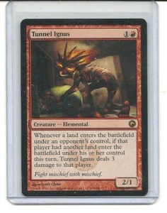 Tunnel Ignus - Cicatrices de Mirrodin - Magic the Gathering - Imagen 1 de 4