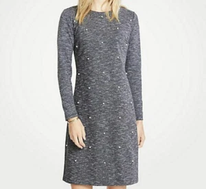 ANN TAYLOR Pearlized Shift Dress Size 14#0447-G - Picture 1 of 4