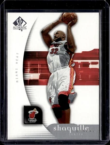 2005-06 SP Authentic #45 Shaquille O'Neal Miami Heat (HOF) NM-MINT++ - Picture 1 of 2