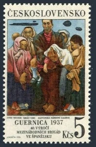 Czechoslovakia 2083, MNH. Michel 2342. Guernica 1937, by Imro Weiner-Kral, 1976. - Picture 1 of 1