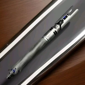 Star Wars Weathered Cal Kestis Screen Accurate Split Lightsaber Metal Empty Hilt - Picture 1 of 9