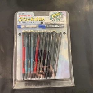 Sanford Clickster Grip Mechanical Pencil 0.5mm 22 Pk NEW #65122 Ultra Fine 1996 - Picture 1 of 9
