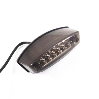 Motorcycle LED Rear Brake Stop Tail Light Running License Light Cafe Racer ATV - Image 1 of 4