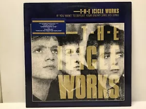 Vinyl LP - T-H-E Icicle Works -1987 - Promo - "Understanding Jane" -"Evangeline" - Picture 1 of 15