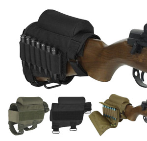 Multi-functional Tactical Buttstock Rifle Bullet Bag Hunting Gun Accessories Bag