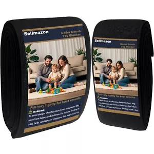 Under Couch Blocker for Kid and Pet Toys Toy Blocker for Under Couch Bumper G... - Picture 1 of 7