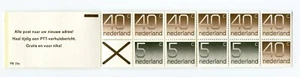 CIFRE - NUMBERS NETHERLANDS 1976 Booklet Common Stamps PB23a  - Picture 1 of 1