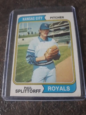 Paul Splittorff Topps Baseball 1974 Card# 235 - Image 1 of 2