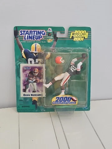 Ozzie Newsome Cleveland Browns 2000 Commemorative Starting Lineup Figure New Cover