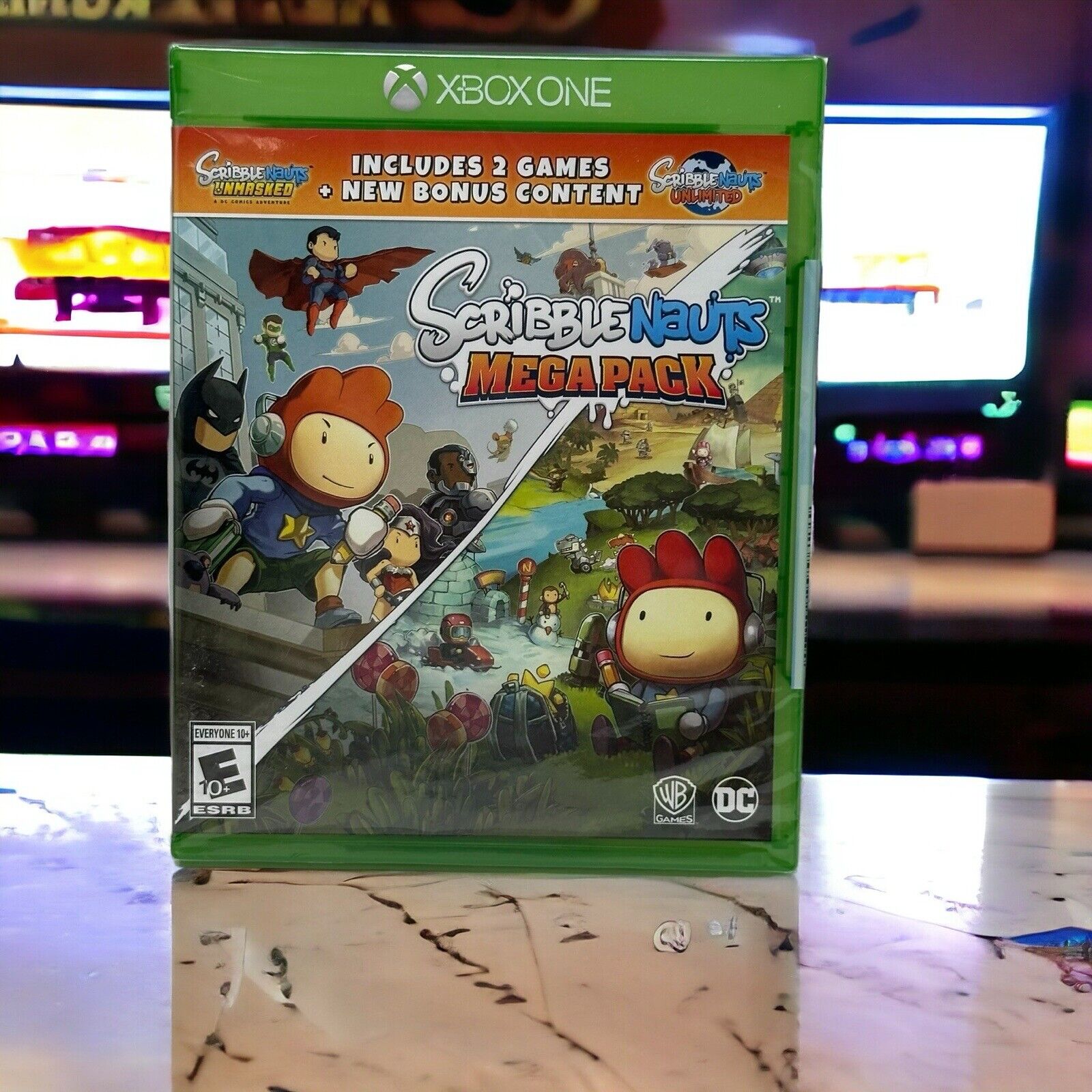 Scribblenauts Mega Pack Unmasked & Unlimited for Xbox One - New Factory Sealed