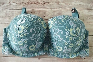 Victoria's Secret 38DD *DREAM ANGELS* HALB-BH Crossdye Spitze gefüttert Runaway türkis - Bild 1 von 5