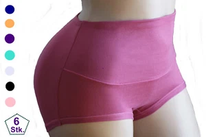 6er Pack Taillenslip Baumwolle Damen Unterwäsche Hüftslip Unterhose Schlüpfer - Bild 1 von 1