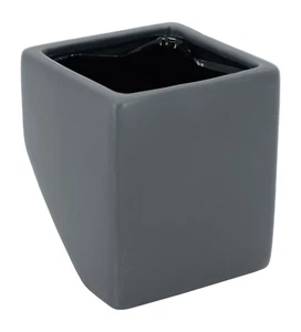 Cube Wall Planter -Dark Gray - New In Box - Arcadia Garden Products 6" tall - Picture 1 of 6
