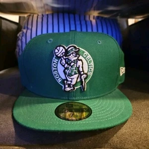 Cappello aderente verde New Era 59Fifty uomo cappello NBA Team Boston Celtics - Foto 1 di 2