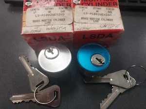 2-LSDA Cilindri Mortise Keyway WE 1" LS-M1002WEX26D - Foto 1 di 7