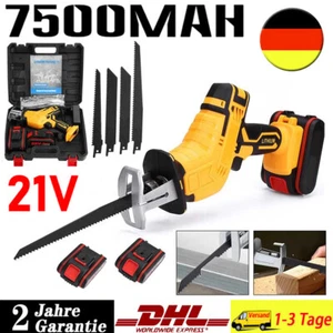 Akku Säbelsäge Elektrisch Knochensäge Fleischsäge mit Akkus+4 Sägeblätter DHL - Bild 1 von 18