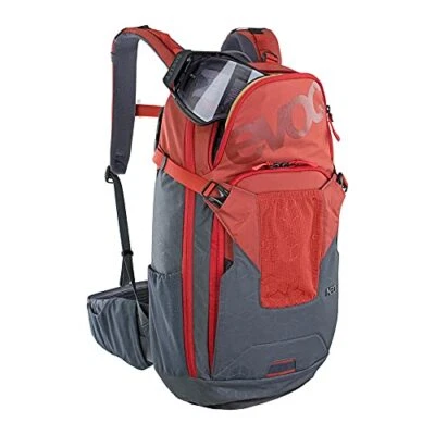 Evoc Neo Protector Bag 16L Small/Medium Chili Red/Carbon Grey Backpack - Image 1 of 4