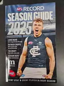 2025 AFL RECORD SEASON GUIDE: Every Stat Every Player Every Season - Foto 1 di 2