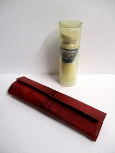 Vtg Durham Duplex Double Edged Straight Razor Blades Ins Century Shaving Brush - Picture 1 of 8