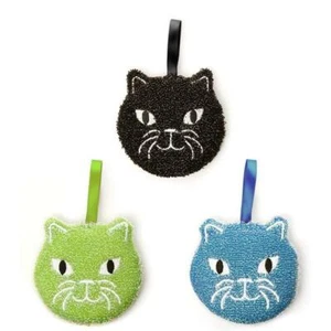 Juego de 3 esponjas de nailon para gato gatito platos de limpieza lados ollas cocina - Imagen 1 de 2