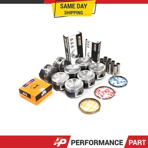 Pistons Main Rod Bearings for 93-04 Ford E-150 Lincoln Mercury 4.6L 16V SOHC - Picture 1 of 12