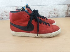 nike blazer high hombre rojas