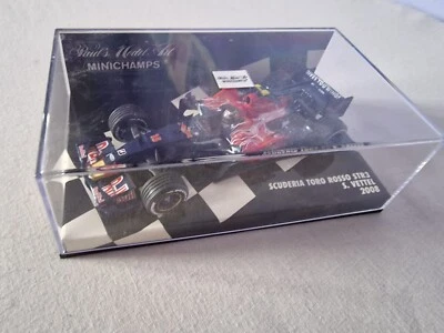MINICHAMPS SCUDERIA TORO ROSSO STR3 S VETTEL 2008 1/43 SCALE - Image 1 of 2