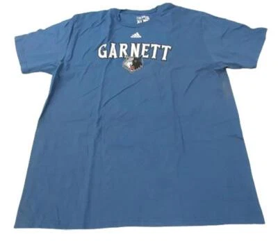 Nuevo-Defecto Menor Kevin Garnett #21 Timberwolves Hombres Talla XL Adidas Camisa Azul Foto 1 de 4