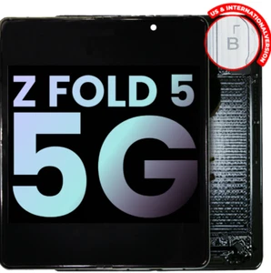 Original Samsung Galaxy Z Plegable 5 Pantalla OLED Interior Marco Negro ✅EE. UU. - Imagen 1 de 4