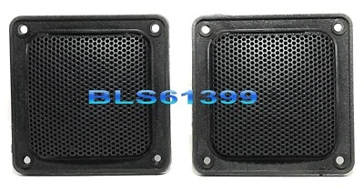 VITAL WAVE Pair Square Super Mini Horn Tweeters Speakers 3 inch Car Home Studio Pro Audio
