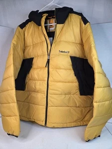 Timberland Hooded Puffer Jacket Size XXL Water Repellent Light Weight New w/Tag - Picture 1 of 22