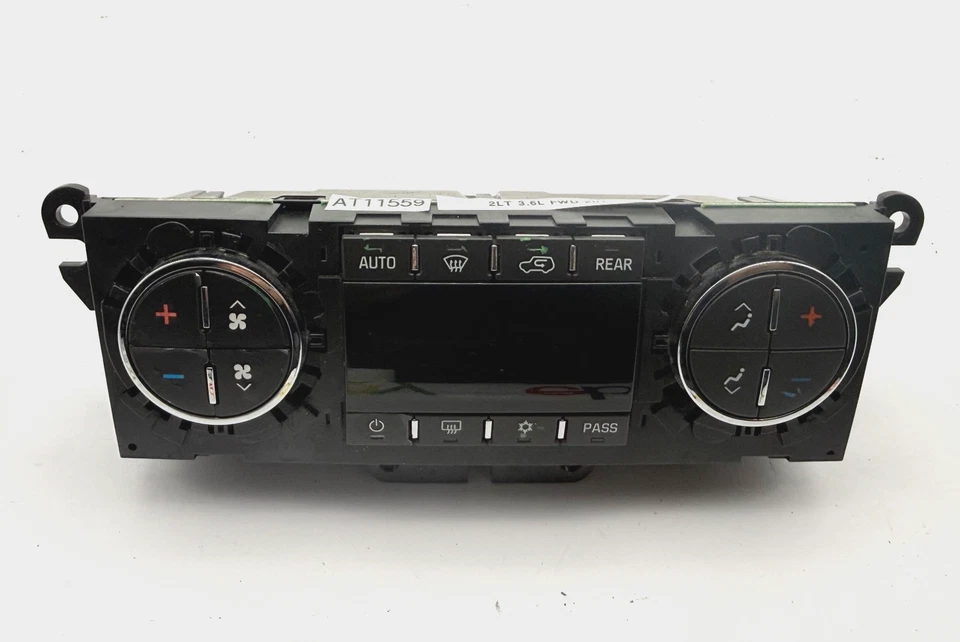 Interruptor de control de clima de calefacción de aire acondicionado OEM 09-12 Chevrolet Traverse Enclave Acadia Foto 1 de 4