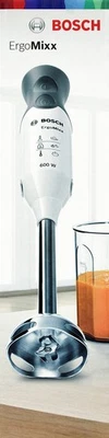 Bosch Stabmixer ErgoMixx 600 Watt Edelstahl weiß/grau MSM 66110  - Bild 1 von 2
