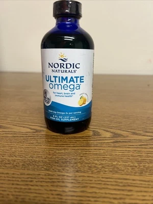 Nordic Naturals Ultimate Omega 2840 mg Omega-3 8 oz / 237 ml NUEVO SELLADO Foto 1 de 2