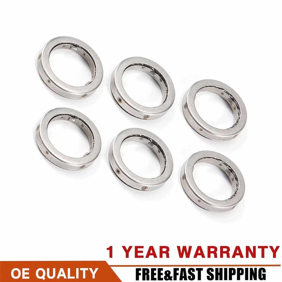 6× Fuel Injector Decoupling Element For BMW 135i 335i 340i N20 N26 B38 N55 US Foto 1 de 4