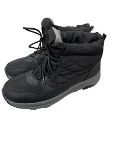 Eddie Bauer Women's 10M Balasana Quilted Upper Lightweight Winter Boot Black - Picture 1 of 10