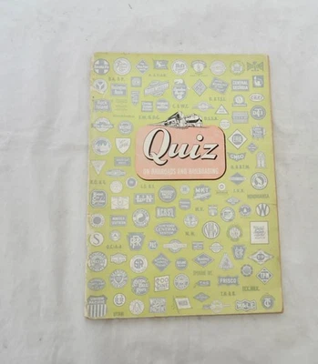 Vintage 1948 Quiz On Railroads And Railroading Brochure - Image 1 of 4