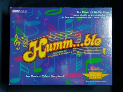 HUMM...BLE THE GAME OF MELODIES & MEMORIES - Vintage Party Game- Factory Sealed! - Image 1 of 4