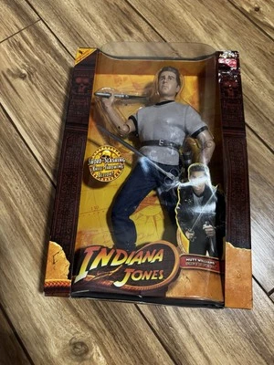Boneco de ação 2008 Indiana Jones Kingdom Of The Crystal Skull MUTT WILLIAMS 12"  - Imagem 1 de 4
