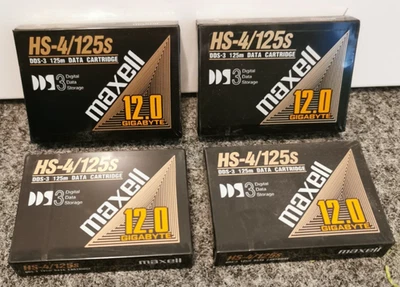 Datenkassette MAXELL DDS - 3 12 GB | 125m / 4 mm | NEU & OVP | Data Cartridge - Bild 1 von 2