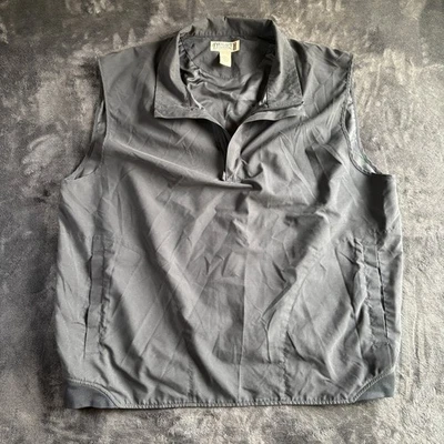 Duluth Trading Co. Pullover Vest Mens 2XL Black Sleeveless Windbreaker Golf - Image 1 of 4