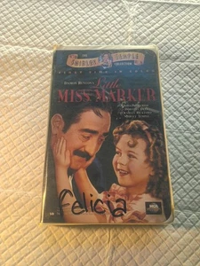 Little Miss Marker VHS - Shirley Temple - Picture 1 of 3